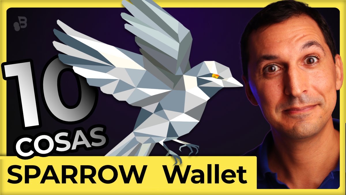BTCenEspañol (@btcenespanol) on Twitter photo 🐦 ¿Qué es <a href="/SparrowWallet/">Sparrow Wallet 🐦</a>?
Sparrow Wallet es una billetera de #bitcoin de escritorio enfocada en la seguridad y en la usabilidad.
En este hilo vas a aprender 10 cosas que tienes que saber de Sparrow antes de comenzar a utilizarla.
Comencemos 👇 (1/33) 🐦 ¿Qué es <a href="/SparrowWallet/">Sparrow Wallet 🐦</a>?
Sparrow Wallet es una billetera de #bitcoin de escritorio enfocada en la seguridad y en la usabilidad.
En este hilo vas a aprender 10 cosas que tienes que saber de Sparrow antes de comenzar a utilizarla.
Comencemos 👇 (1/33)