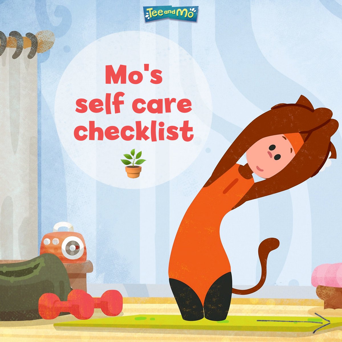 TeeandMo's tweet photo. Happy Hump Day π±
Feeling a bit burnt out? Swipe to see Moβs self care checklist for busy mums!
Have you managed to tick off any of Mo's suggestions from your list this week?π
#TeeandMo #CBeebies #HumpDay #Selfcare https://t.co/X213nx4qic