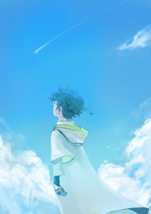 「contrail sky」 illustration images(Latest)｜3pages