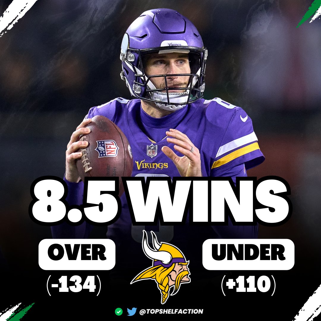 TopShelfAction's tweet photo. ๐๐ฎ NFL Win Total Predictions ๐๐
๐ฅ Can Minnesota exceed expectations in the 2023 season?
๐ค Will the Vikings go over or under 8.5 wins this year?
Like & Quote YOUR pick ๐๐
#TopShelfAction๐ฅ
#SKOL
#OverUnderBets
#NFLTwitter
#GamblingTwitter https://t.co/ZlwkjS5N33