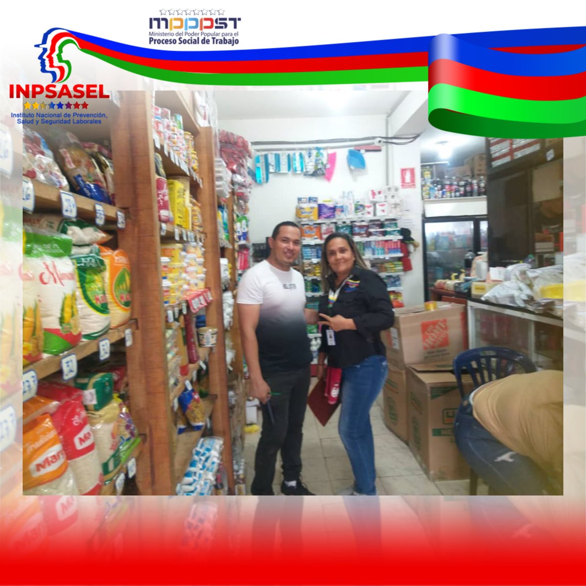 InpsaselMDEA's tweet photo. Geresat Monagas y Delta Amacuro realizó Activación de Gestión en el Municipio Libertador  en material de  salud y seguridad laboral con su Gerente Regional  y Inspectora Jenny González
@NicolasMaduro.
@torrealbaf 
@rusbelrondon
@Inpsasel_vzla 
@MinTrabajoVE https://t.co/5UHBtqdxcy
