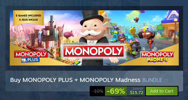 MONOPOLY® PLUS on Steam