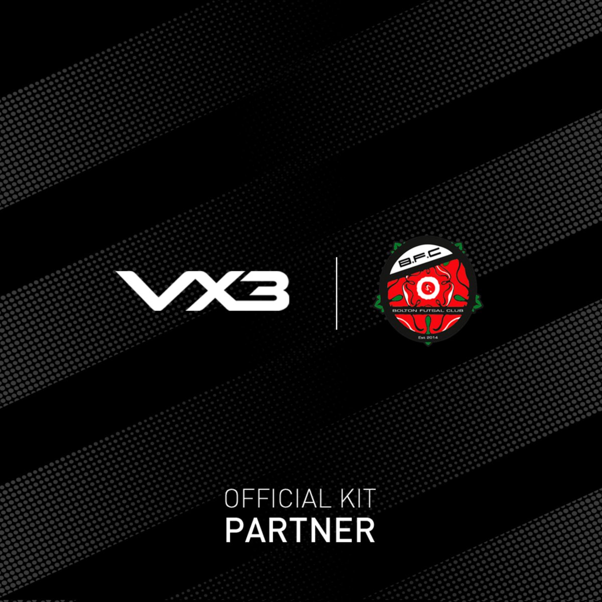 BFC_futsalclub's tweet photo. BFC &amp; VX3 are extremely delighted to announce a two-year kit partnership

Both parties look forward to a beneficial partnership over the coming seasons and the benefits it will give all club members, who will have the option to purchase teamwear from the club’s online shop 🤝 https://t.co/TSzH3LL0Ng