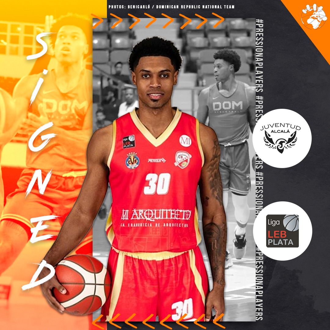 PressionaMgmt's tweet photo. 🇪🇦 SPAIN | LEB PLATA
✍️ Jhery Matos signs with Alcala
Year 3! 😎
_____
#PressionaPlayers ⚒️
#PressionaDNA https://t.co/zTORplOdAG