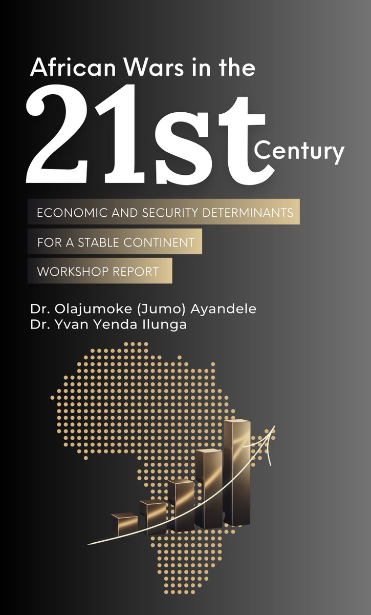 So thrilled to share the newest report from the African Wars in the 21st Century project. Based on the virtual workshop held in April, @DrYvanYenda and I explore the local and regional economic & security determinants for a more stable continent. Enjoy! csaad.nyu.edu/reports/