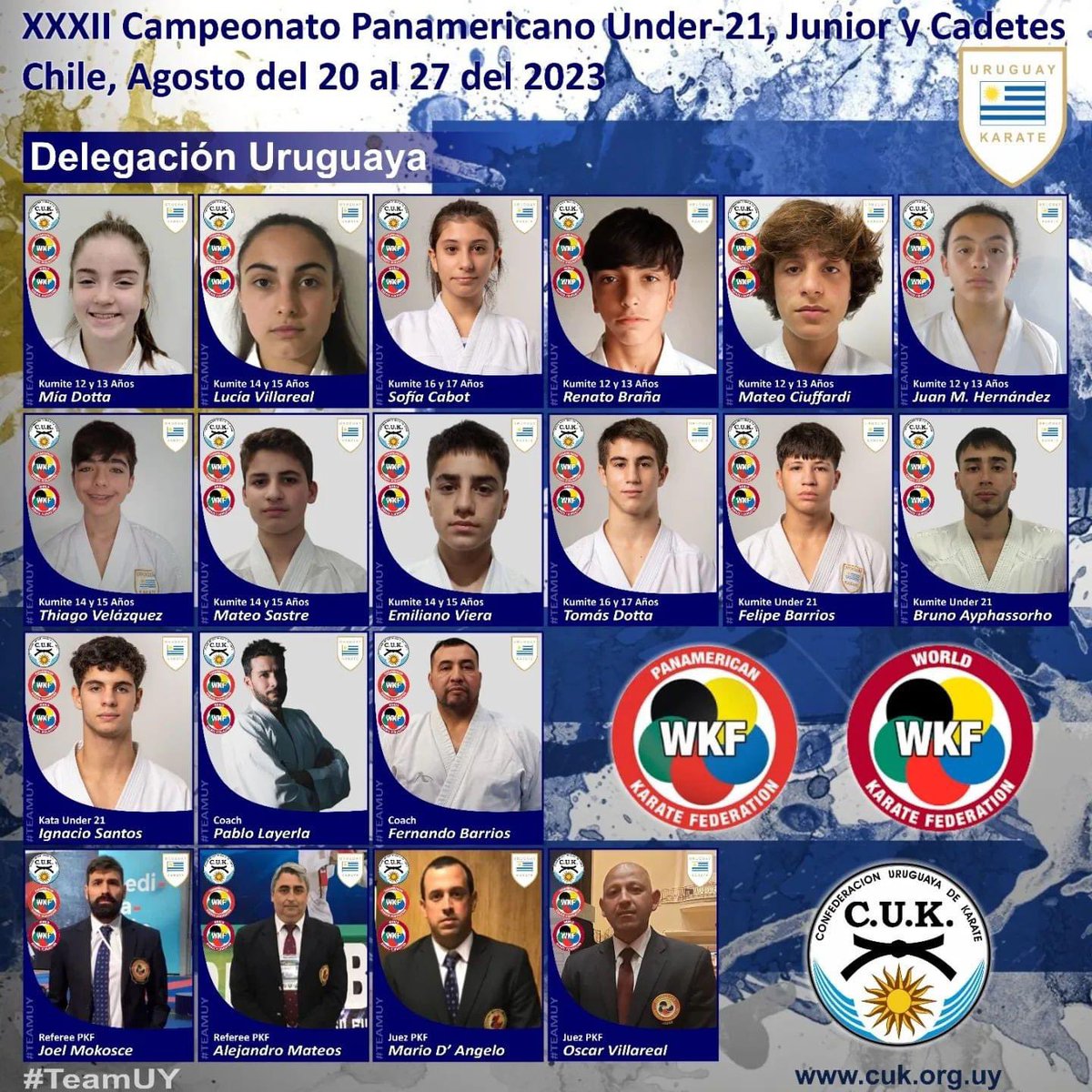 Vamos que vamos!! Otro escalón en este camino. Un lindo desafío por delante. Éxitos equipo 💪🥋🇺🇾 #teamUru #karate <a href="/cukkarate/">CUKKARATE</a> <a href="/UyDeporte/">Secretaría Nacional del Deporte</a> @prensacou