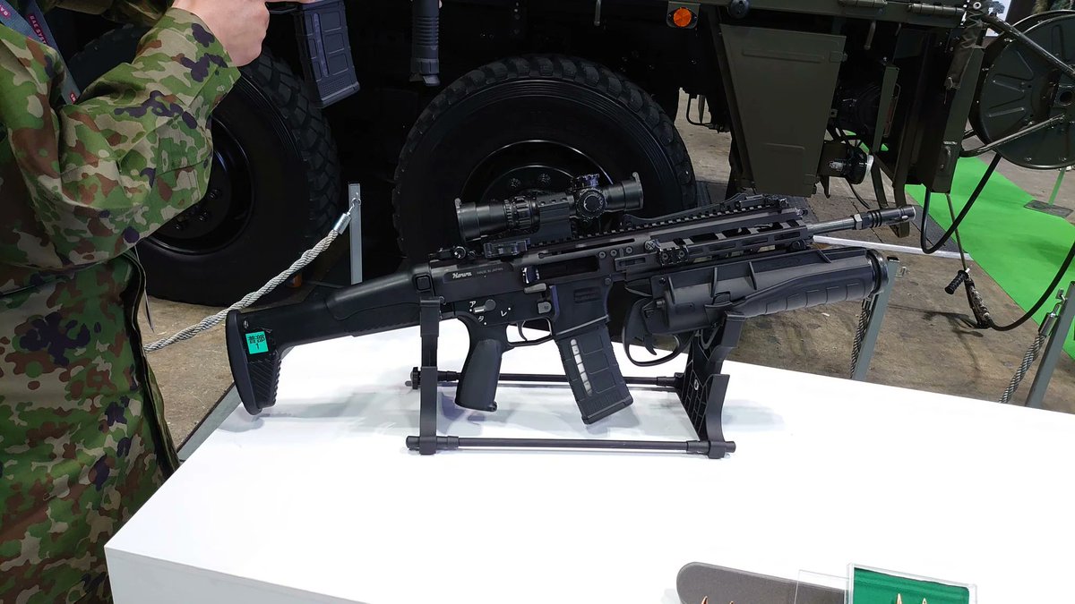 TheGreyPatriot_'s tweet image. 🇯🇵 Howa Type 20 but it has UGL mounted.

#Japanese #Japan #Howa #Type20 #Rifle #UGL #Grenade #Army #Military #Grot #ACR