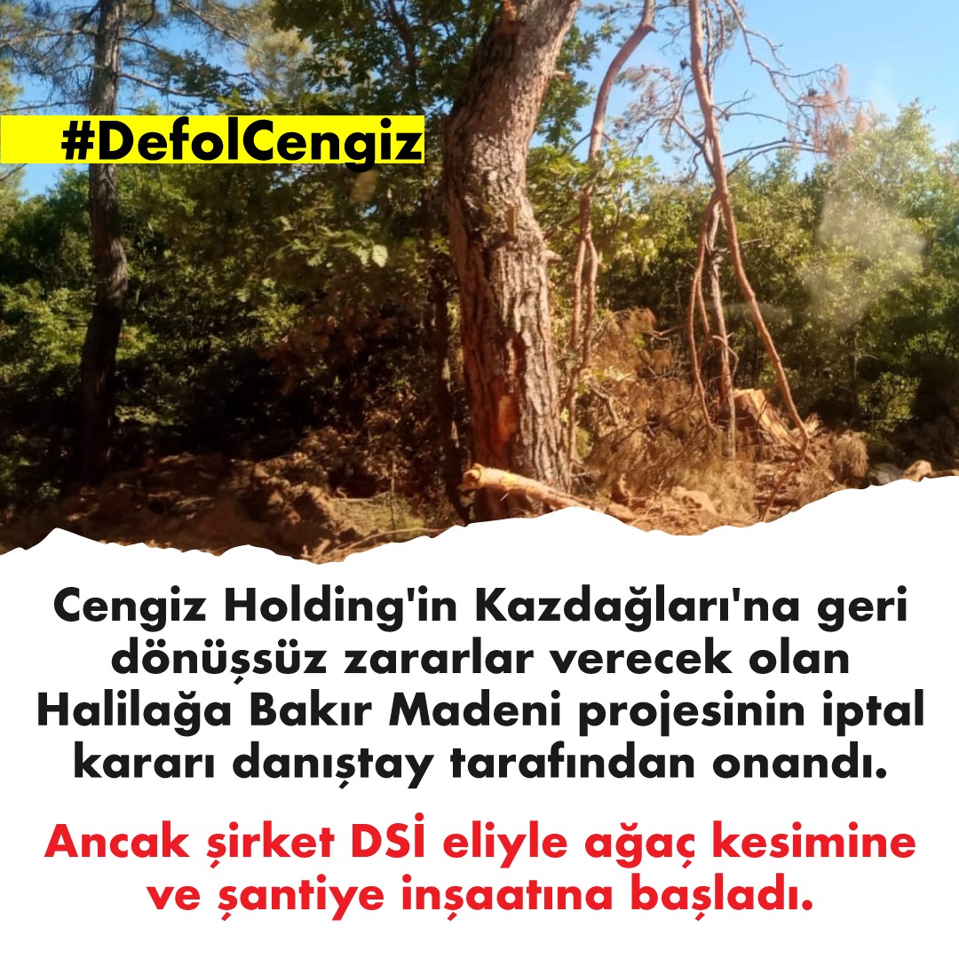 BidarYapar's tweet photo. #DefolCengiz https://t.co/i1ZL4D9CpL