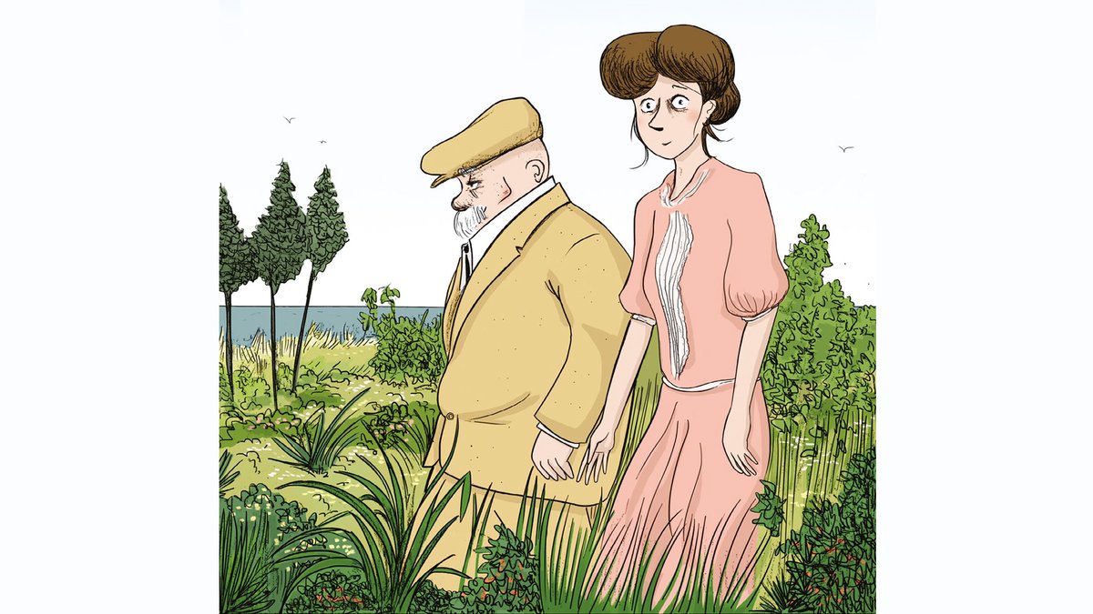 BD : La dernière histoire d'amour du Tigre Clémenceau dans sa maison de Saint-Vincent-sur-Jard en Vendée france3-regions.francetvinfo.fr/pays-de-la-loi… 
#vendee #clemenceau #culture #histoire