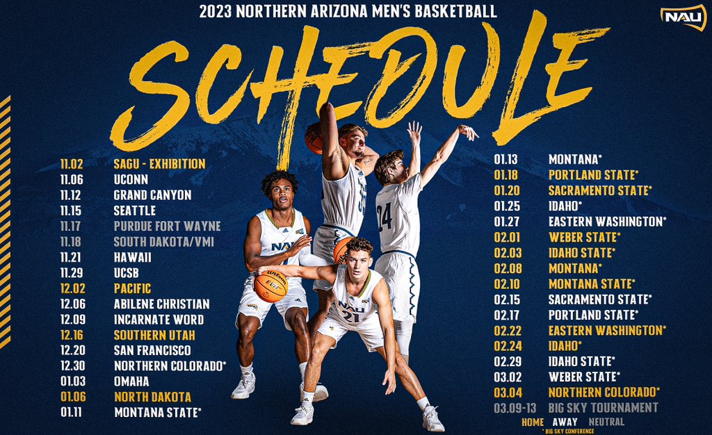 Ready for it 💪🤫

📰 bit.ly/44e79Rx

#RaiseTheFlag | #BigSkyMBB