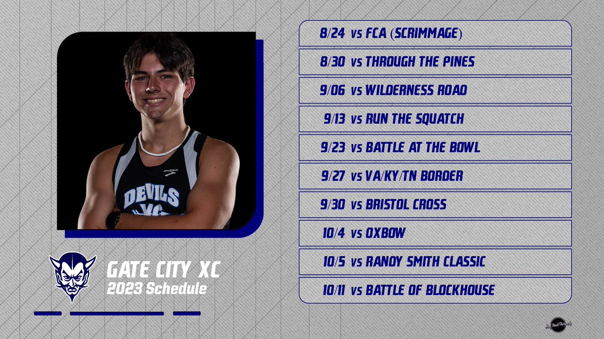GCHSDevils's tweet photo. 🚨𝐒𝐜𝐡𝐞𝐝𝐮𝐥𝐞 𝐑𝐞𝐥𝐞𝐚𝐬𝐞🚨

Just dropped the 2023 XC schedule. 🗓️

Next week we begin our quest for the Mountain 7 Crown!

#GCXC https://t.co/lnUvdXywM8