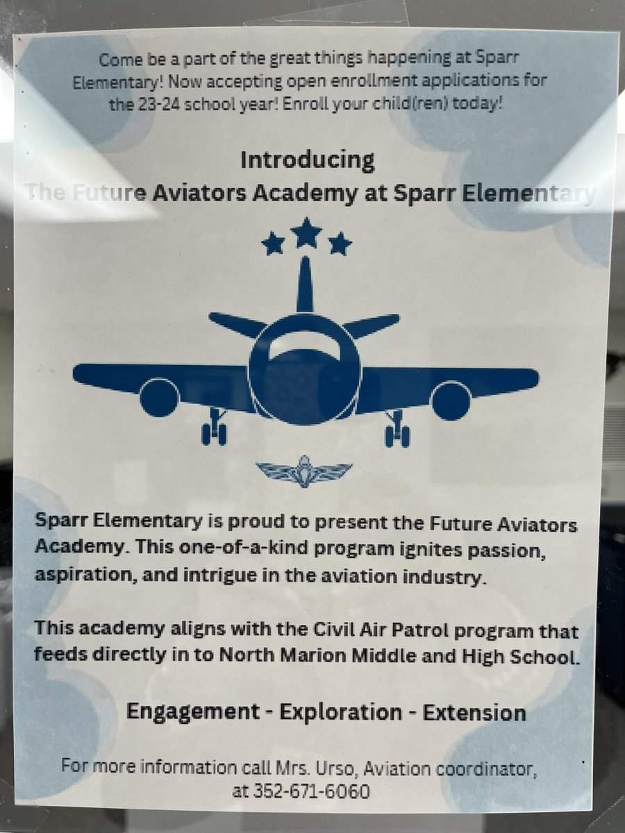 JenJT33's tweet image. It was an exciting morning @Super_Stallions which is home to the new Future Aviators Academy! Today’s kick-off included a ribbon cutting ceremony, a visit from the Sheriff’s Helicopter, and school-wide aviation related hands-on activities. @MCPS_choice