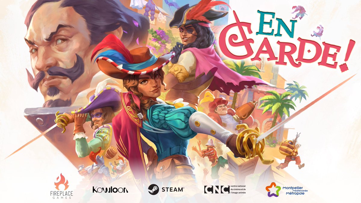 Live right now checking out this awesome swashbuckling game! 
#EnGarde!, the hilarious swashbuckler action game from @fireplacegames has officially launched on Steam!! Check it out here: bit.ly/Nikatine_EnGar… #ad