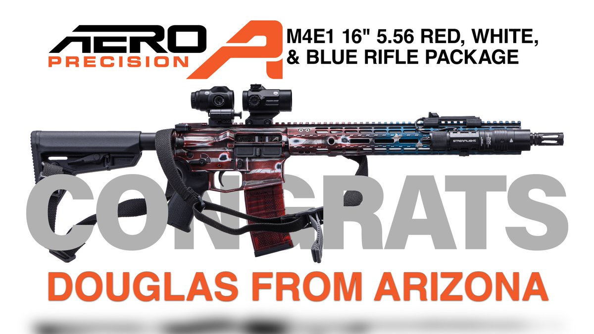 PrimaryArms's tweet photo. Congratulations To Our Winner 👏🎉

Congratulations to Douglas on being our July Giveaway winner of the month. The @aero_precision package for last month was rad!!

#primaryarmsonline #primaryarms #GAW #aeroprecision  #JulyWinner #GiveawayWinner #Congratulations #Winner https://t.co/aHApzyxnQO