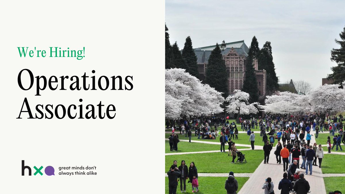 HdxAcademy's tweet photo. Seeking an enthusiastic, dynamic, and welcoming Operations Associate to provide on-site support, coordinate services, and assist with administrative tasks in midtown Manhattan. Join our team and help grow our org. #opsjobs
https://t.co/xLntyxuhq8 https://t.co/AZgDvzsNbz
