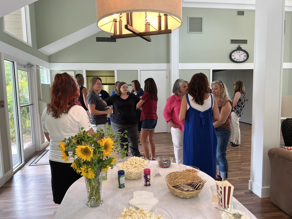 I am so honored to be the new principal of Fairview Elementary <a href="/BuncombeSchools/">Buncombe Schools</a>. Our staff meet and greet was so special. 
My first 6 weeks have been such a journey and I can’t wait to continue. #beyondexcited