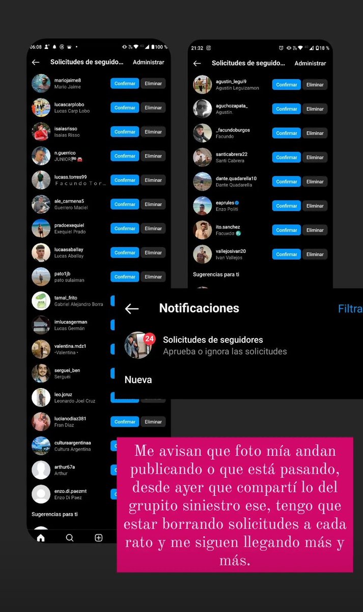 <a href="/DestapandoTuc/">destapandopajeros_Tucumán</a> van en manada los pibes, son un asco. Tienen un miedo