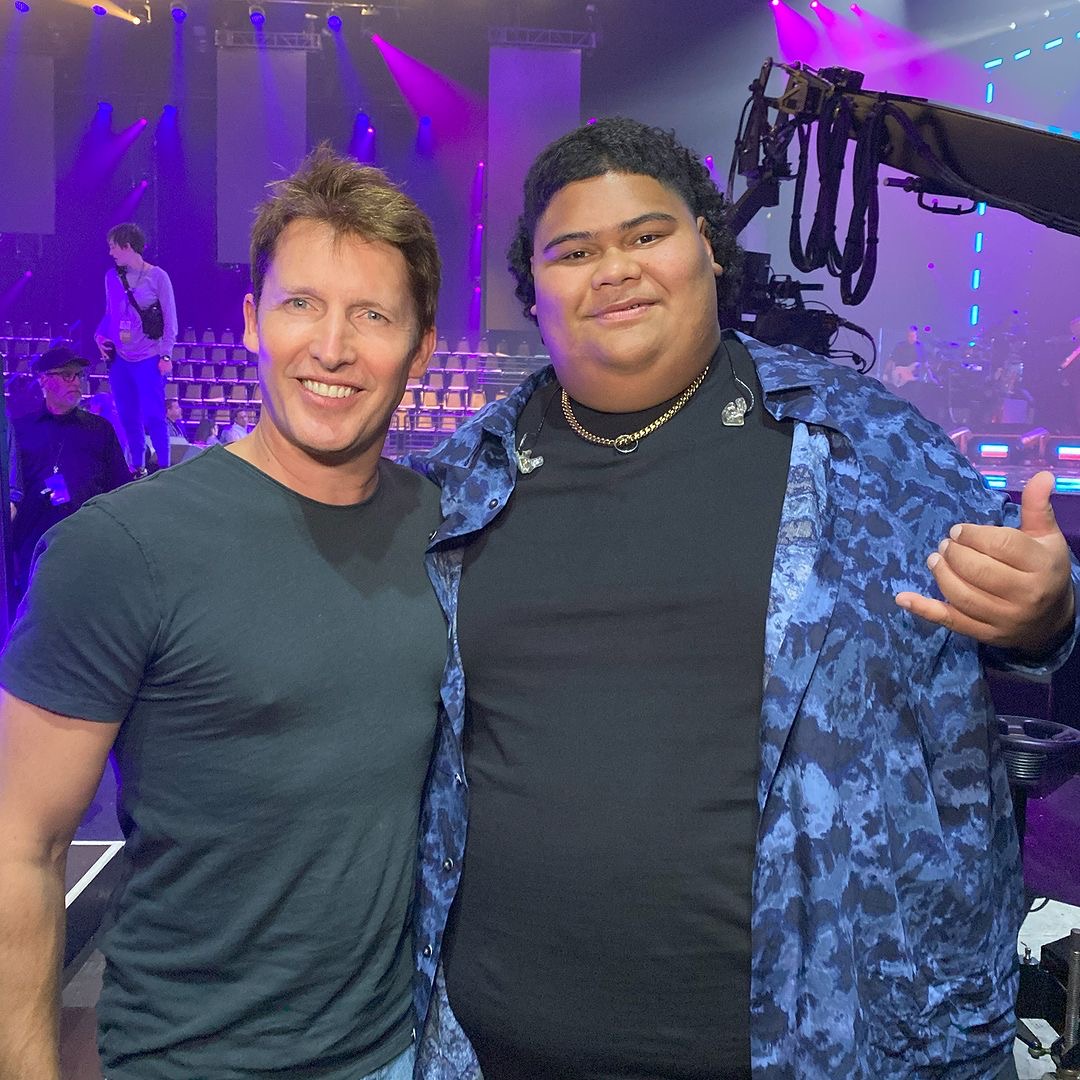 From covering it on tiktok 3 years ago, to singing it in my audition on @americanidol, to performing it at the Idol finale with @jamesblunt, "Monsters" means so much to me. I’m so excited to announce that James &amp; I will be releasing an official duet of “Monsters” on 08.25 🤙🏾