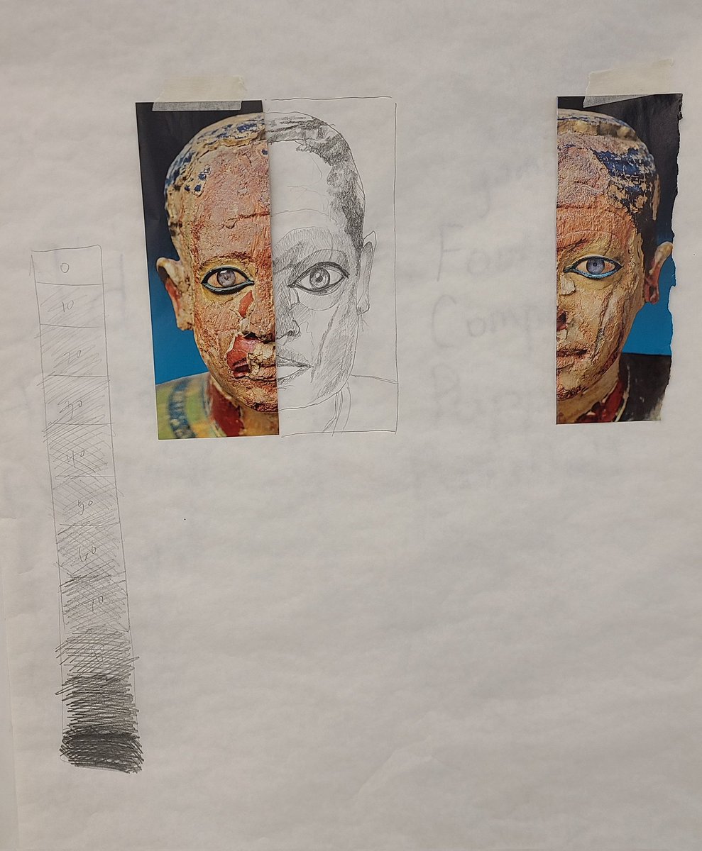 rondeaneArt's tweet image. We have completed 3 classwork art assignments so far, #landscapeline, #expressive &amp;amp; #directional line and cup label #design. Today we started a new assignment on drawing from subject matter found in a magazine. #weRcreative @LearnatRHS