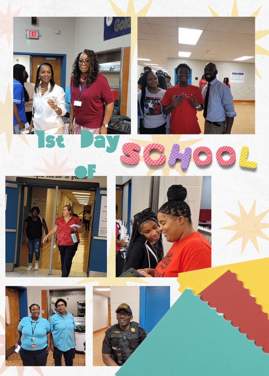 Our Saints had a wonderful #1st day of school! #saintssoar #togetherwecan #togetherwewill #r1backtoschool #teamone #oneteam