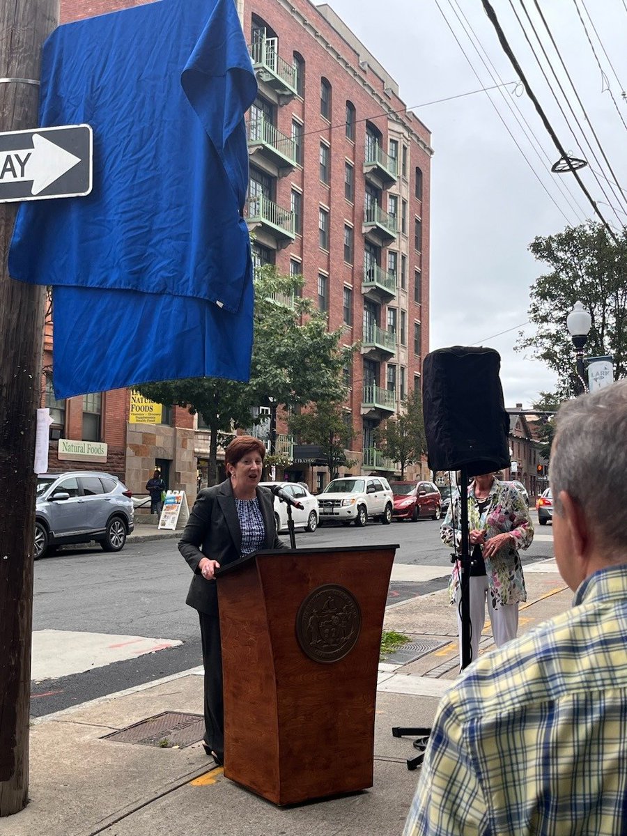 RichardConti2's tweet image. Yesterday we recognized the contributions of Harold and Ruth Rubin to the City of #Albany and #CenterSquare with an honorary street renaming of upper #ChestnutStreet #HaroldRubin #RuthRubin #GoodGovernmentAdvocates #NeighborhoodLeaders