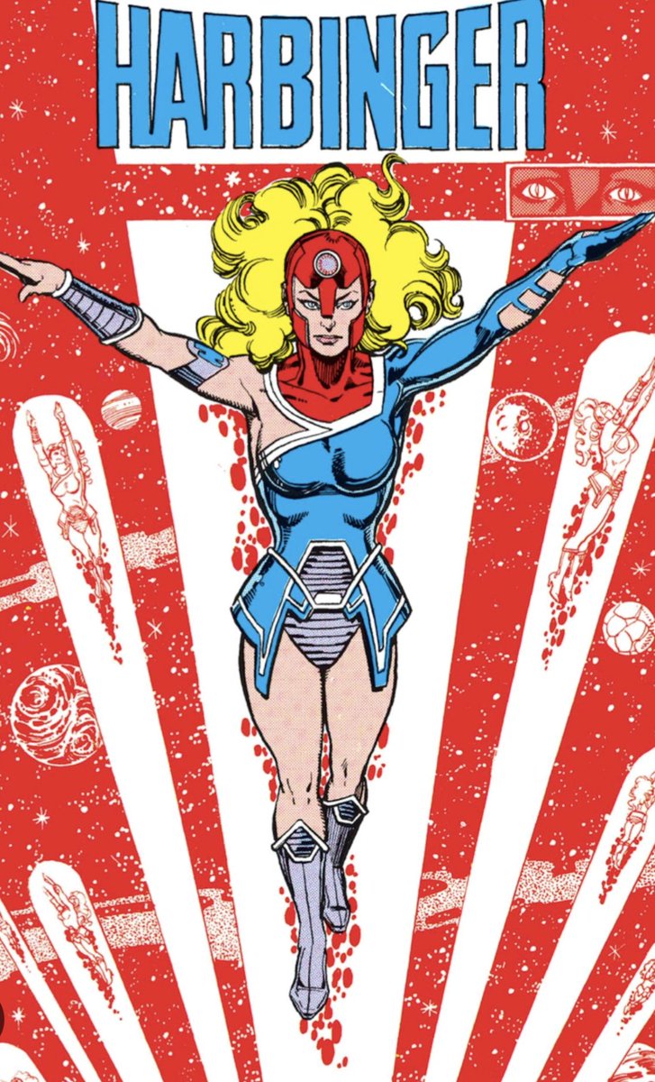 Hey, comic fans... Reveal your secret superhero crushes!  I had many, but a unique one for me was Harbinger!  The #GeorgePerez version was my favorite.  #Harbinger Who was your crush?