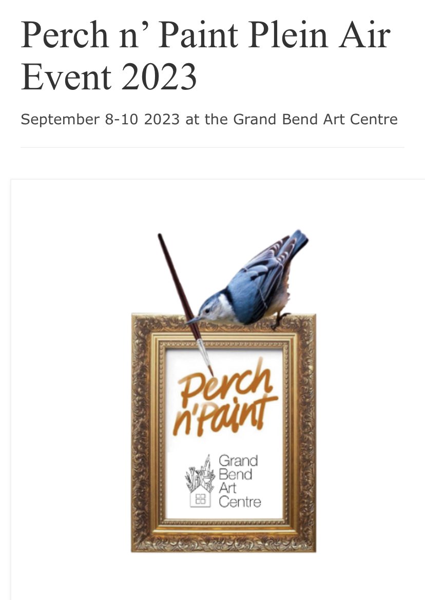 A great opportunity for fun, prizes, and art sales. See all the details at gbartcentre.com