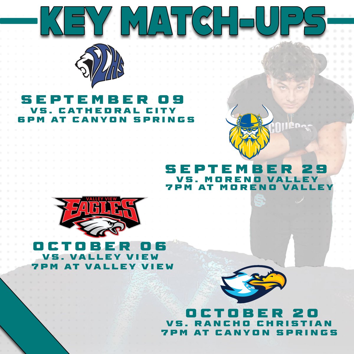 Athletics_CSHS's tweet photo. Season Preview: Football 2023 - Come out to the first game August 18th at home at 7pm https://t.co/Pq5yKkkD36