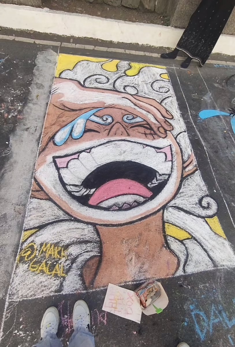 onepiecedaiIys's tweet photo. Gear 5 art in Philippines 🤩 https://t.co/QChV2lB89l