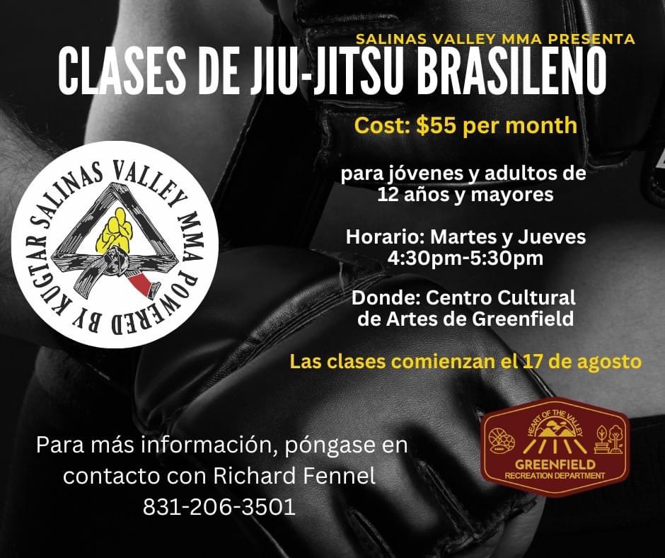 Check out this new program starting tomorrow!! For more information contact Richard Fennel (831)206-3501