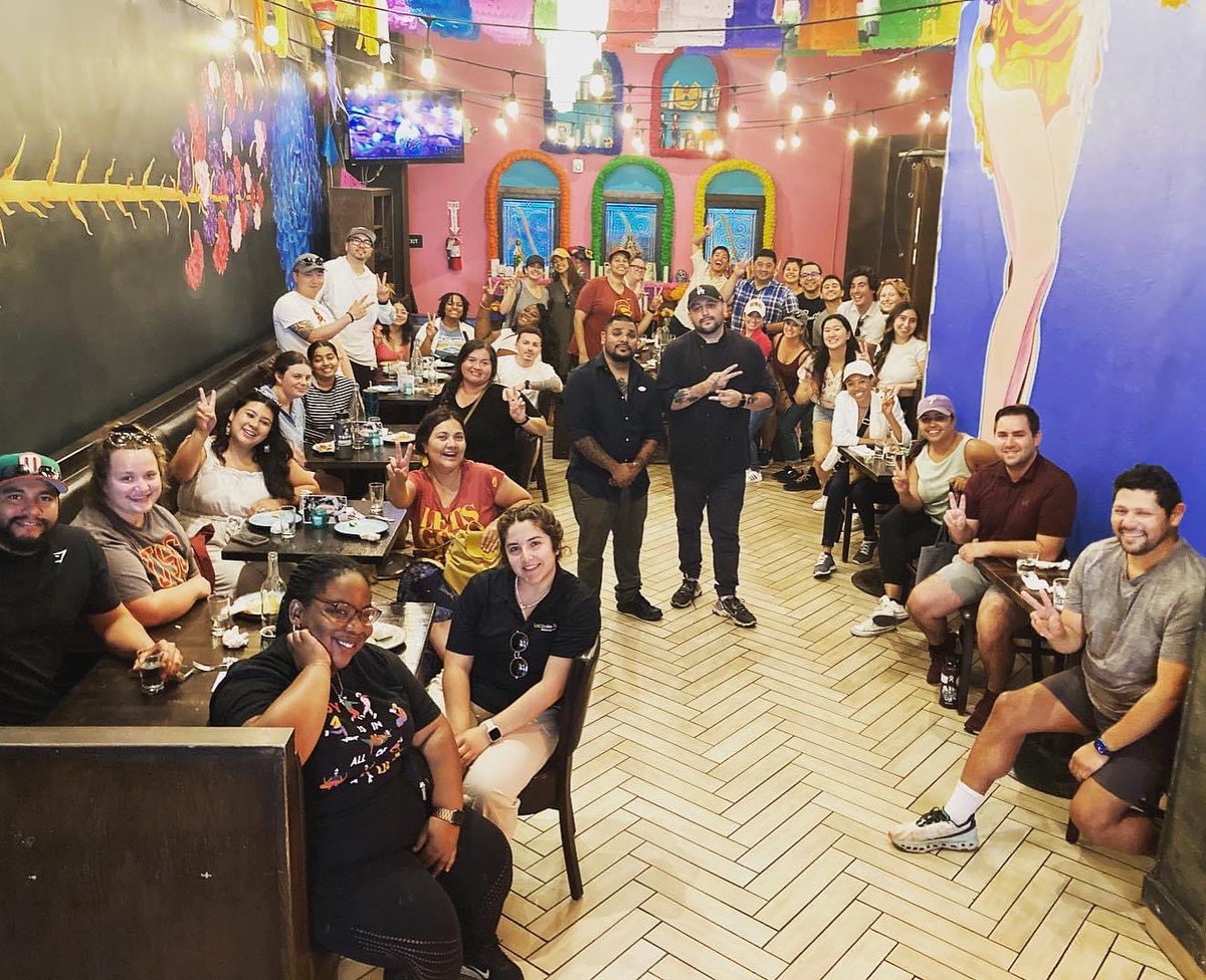 Repost: <a href="/SixTaste/">Six Taste</a>:

“Thank you to <a href="/mezcalerodtla/">Mezcalero DTLA</a> for opening up your beautiful restaurant just for Six Taste. We  our restaurant partners for treating us like family. Thank you to <a href="/uscedu/">USC</a> @uscresed for your loyal support!”

Thank you for partnering with us! It was a BLAST. 🖤