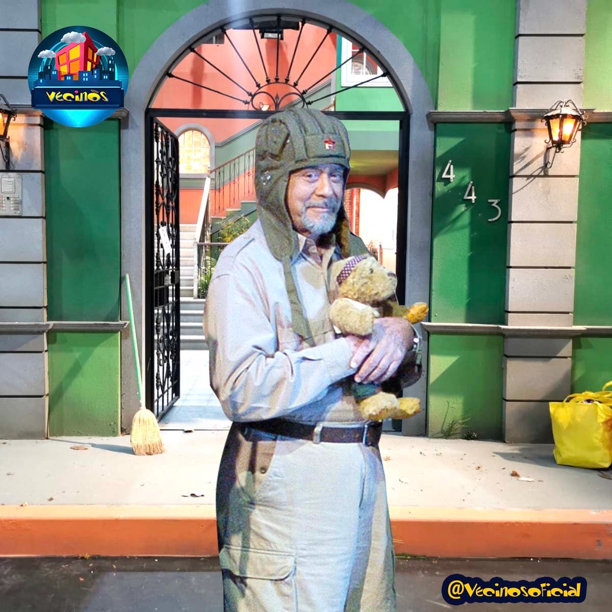 Vecinosoficial's tweet photo. Hoy los #Vecinos recordamos con mucho cariño a nuestro querido #PoloOrtín en su aniversario luctuoso 🙏
#DonRoque ¡Lo extrañamos mucho! 🫡 https://t.co/1izbLyjaX2