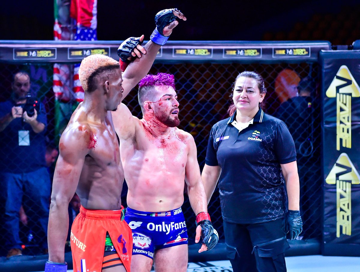 When two men step inside the cage and give it their all for 25 minutes fighting to change their lives. Something always gets left behind in there, but what comes out is respect for one another.

#BraveCF #SouthAfrica #USA #WeAreAllOne #Brothers #Respect #TeamShorty