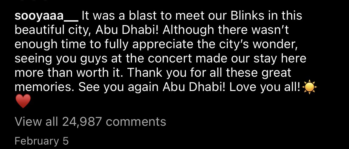 love you too jisoo🥹