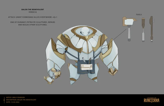 I have a couple concepts out in the new variety patch. This is Balen! 
