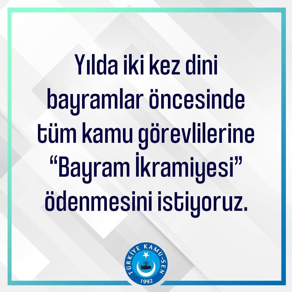 #MemurHakkınıİstiyor