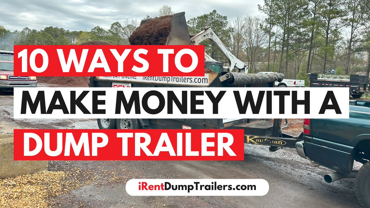 Cre8Virtually's tweet photo. Looking for a lucrative #businesspartnership or #sidehustle? A #dumptrailer has a lot of potential. Check out today's post for some ideas:
https://t.co/Qm3IAd4ICn https://t.co/Y8y0s7tpXU