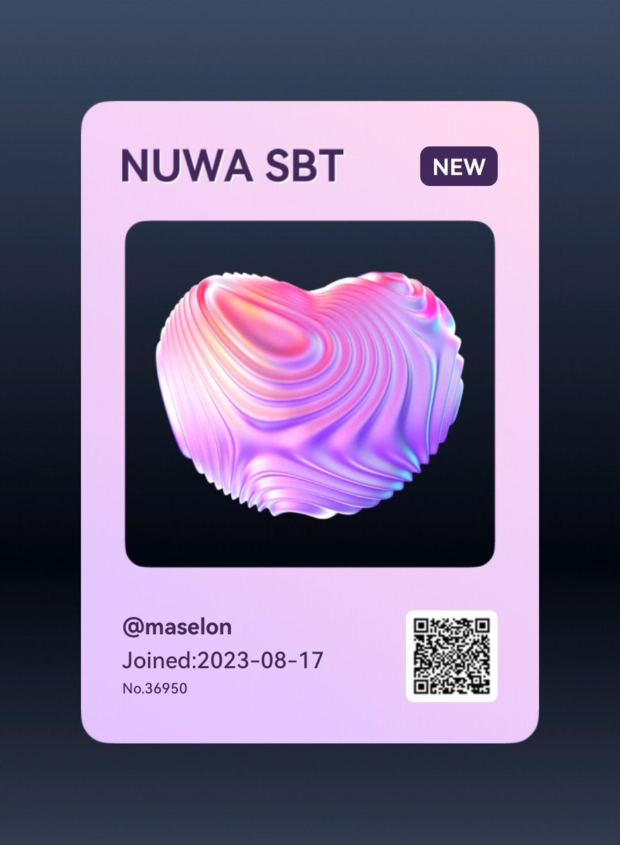 aripa_pay's tweet photo. #NUWAwakes just gave me free SBT! 🎉 All i did was download NUWA app, you can do the same ! 💰TOTALLY FREE! I'm following  @nuwaxyz for more REWARDS &amp; surprises!! 🎁  #NUWASBT #Freemint #NFTs

📲 Download NOW 🤗  [https://t.co/qdNQXKoQ45] https://t.co/cGRqEaRdvK