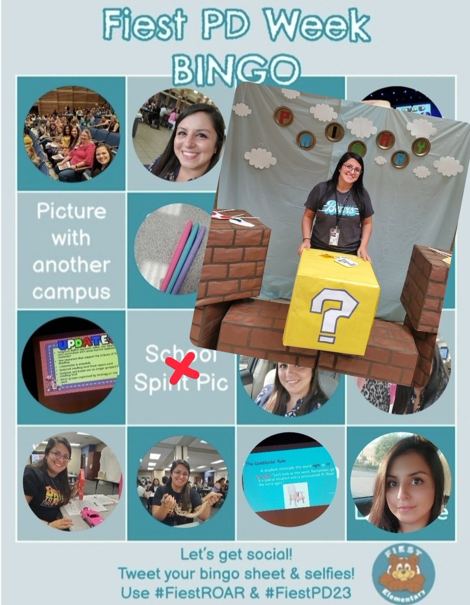 Representing my amazing school today with one of my favorite spirit shirts! 👕 #FiestROAR #FiestPD23 <a href="/cfisdfiest/">Fiest Elementary</a> <a href="/CFISDPK1/">cfisdprimary</a> #cfisdpk1powerup