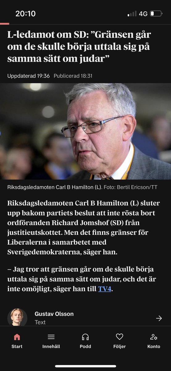 VAD ÄR DET FÖR LAND VI LEVER I??????? Hatbrott mot muslimer är ok, gränsen går vid judar… FuckSD FuuuuuckSD!!! Fuck alla som enablar detta, ni som röstar på dem, ni som samarbetar med dem. Fuck. You.