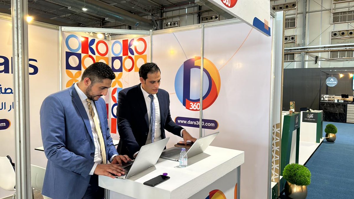 Dars360's tweet photo. مشاركة قوية لمنصة درس التعلمية فى معرض المدارس الدولي بالرياض  وتفاعل كبير للمدارس والمهتمين بالتربية والتعليم
#درس_360 للتعليم الإلكتروني https://t.co/P2yJnztNnW
