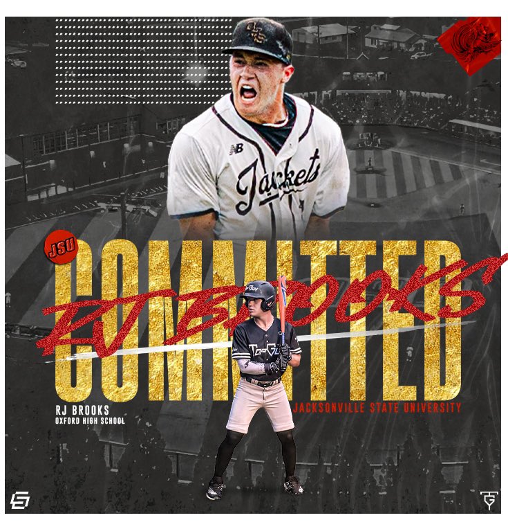 TopGun_Baseball's tweet photo. Huge Congrats to RJ Brooks (@RJ_Brooks7) of Oxford (@OldGoldBB) and his family on his commitment to @JaxStateBB. Big time lefty bat with a ton of speed and power!!! We are proud of you Mr. Brooks!!! #TopGunFamily #ThankGod https://t.co/LvfsQWvd5T