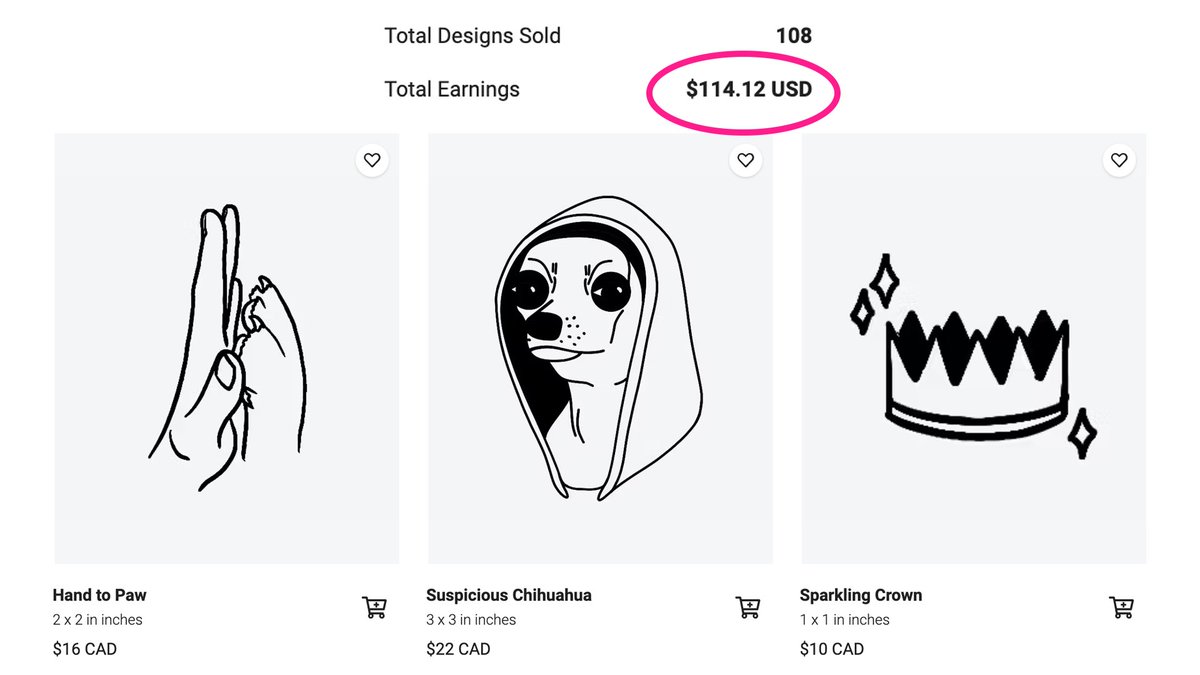 melissa_tanja's tweet photo. Are you taking profits??

I can’t believe I made over $100 USD already selling tattoos on Inkbox 👀 

If you want in on this opportunity check out @superlotls 🦎

#TattooArt #NFTcommunity https://t.co/is89BgZ0EF