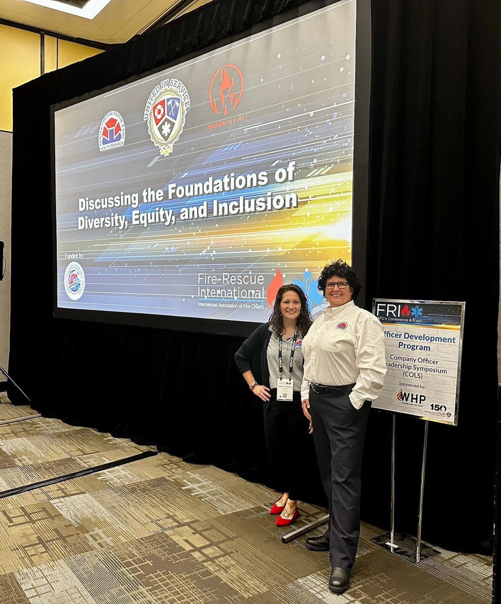 Brittany Hollerbach (@bhollerb6) on Twitter photo Discussing #DEI at #FRI2023. Had a great session and looking forward to networking with everyone. #FirefighterHealth #KansasCity <a href="/IAFC/">IAFC</a> <a href="/WomeninFireOrg/">Women In Fire</a> <a href="/ScienceAllianc3/">Science Alliance</a> <a href="/CFFREHR/">Center for Fire, Rescue & EMS Health Research</a> <a href="/saraanne71/">Dr. Sara Jahnke</a> Discussing #DEI at #FRI2023. Had a great session and looking forward to networking with everyone. #FirefighterHealth #KansasCity <a href="/IAFC/">IAFC</a> <a href="/WomeninFireOrg/">Women In Fire</a> <a href="/ScienceAllianc3/">Science Alliance</a> <a href="/CFFREHR/">Center for Fire, Rescue & EMS Health Research</a> <a href="/saraanne71/">Dr. Sara Jahnke</a>
