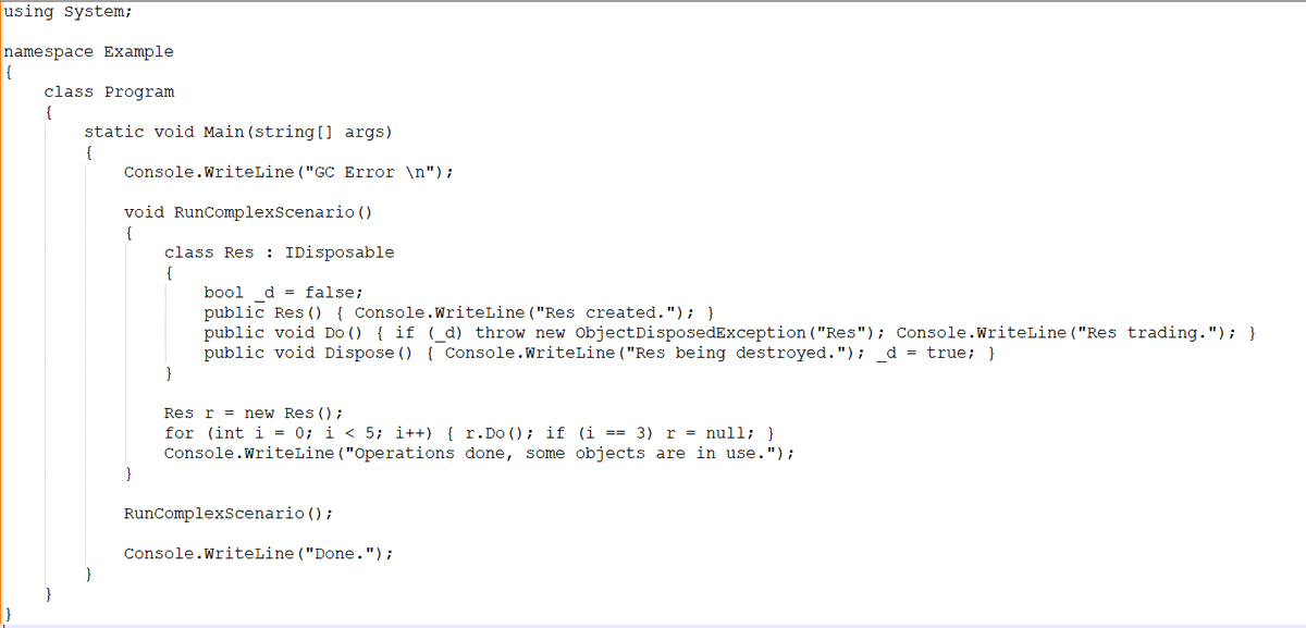 Bu koddaki hata nere ?