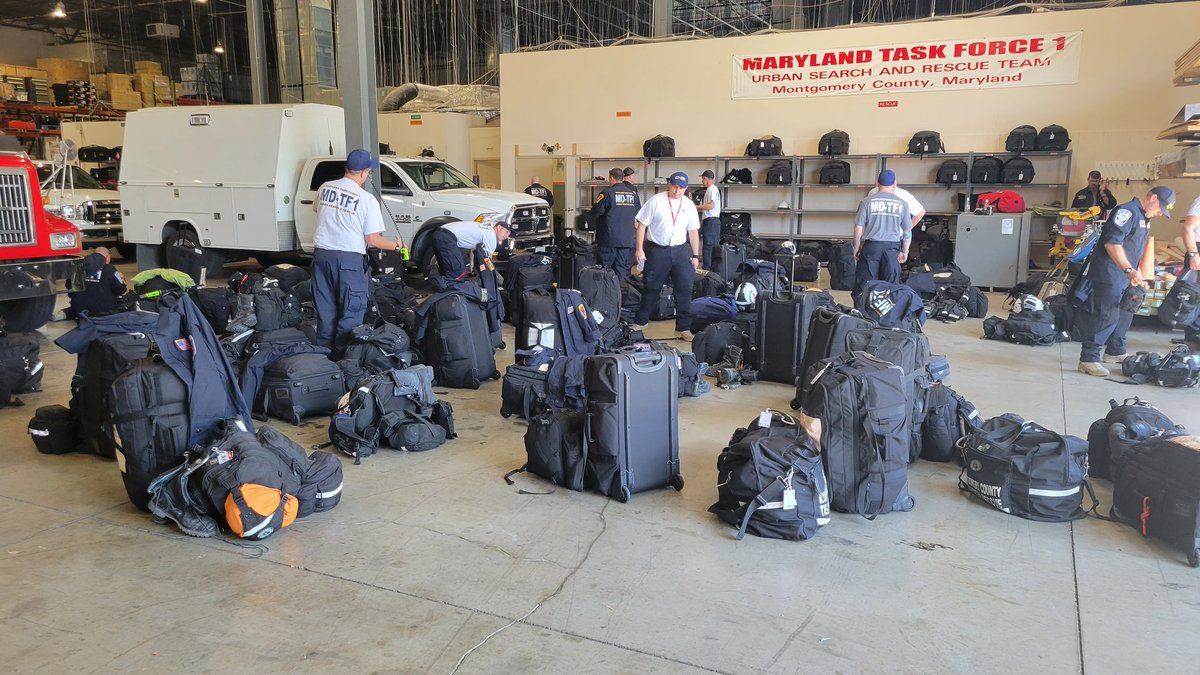 BREAKING: #Maryland Task Force-1 to leave for #Hawaii to help victims of the #MauiFires at 5 p.m. @dcfireems @PGFDNews @DCNewsNow