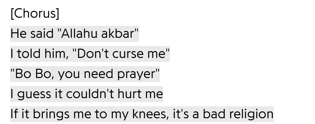 feat_han0u's tweet photo. when it comes to my religion i will be quiet, if he really does respect the religions he shouldn't post the song on his story, I'm done with the fucking racist ppl .
لا تجيني وحدة و تطلع الاعذار
#NAMJOON_APOLOGISE_TO_MUSLIMS https://t.co/LSbxztQrdF
