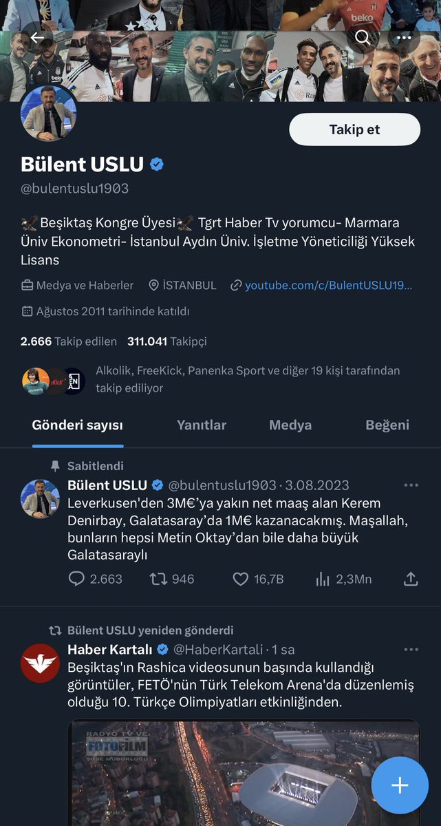 Terör propagandası yapan <a href="/bulentuslu1903/">Bülent USLU</a> denen meczup hakkında gerekeni yapacaksınız! <a href="/tgrthabertv/">TGRT HABER</a>