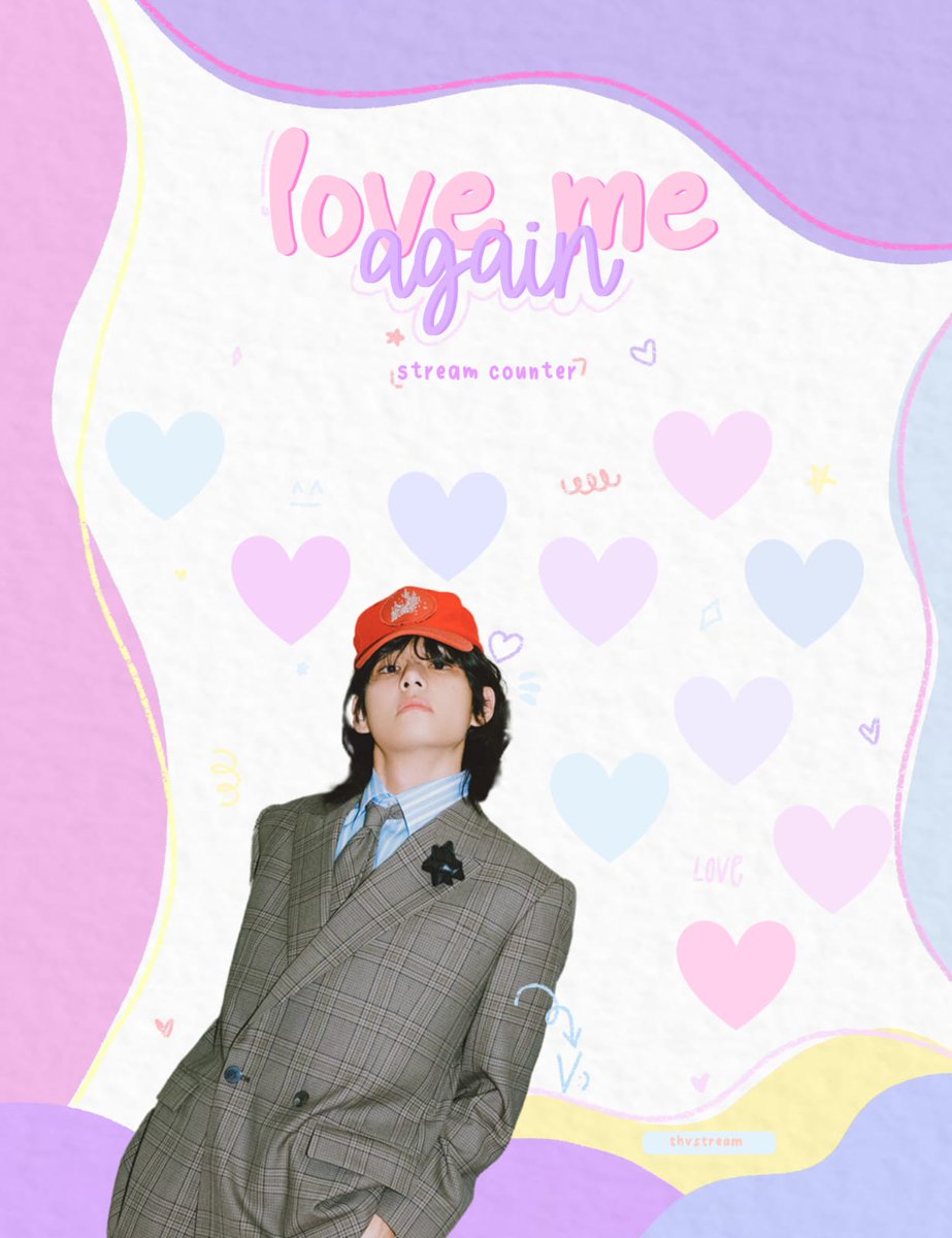 thvsmour's tweet image. — love me again stream counter ♥︎