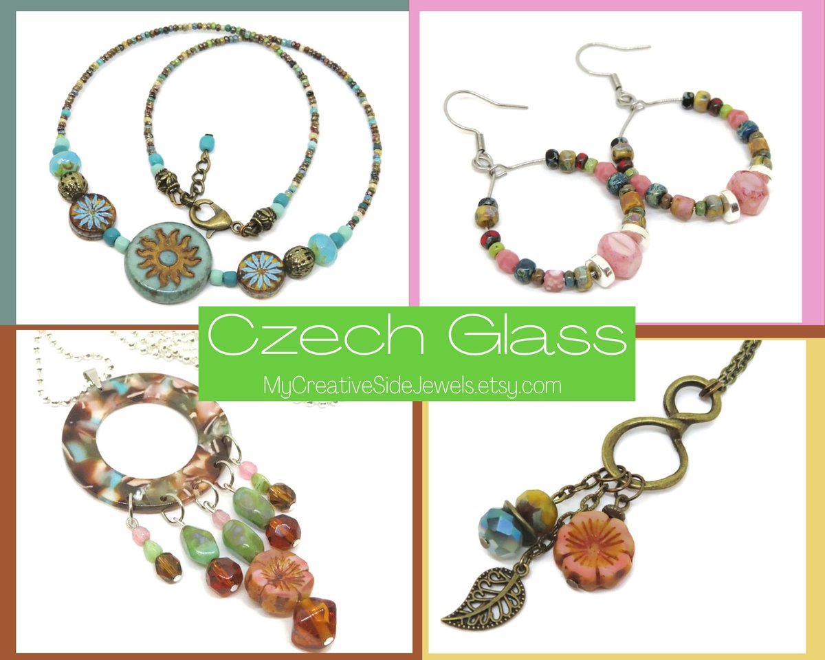 Boho jewelry ➡️ etsy.com/shop/MyCreativ… #jewelry #bohojewelry #Czechglassjewelry #earrings #necklace #bracelets #bohostyle #beadedjewelry #handmadejewelry #fallfashion #style #fashiontrends #etsyjewelry 
@SympathyRTs @EtsyRetweeter @SGH_RTs
#giftforher @EtsyRetweeter #integritytt